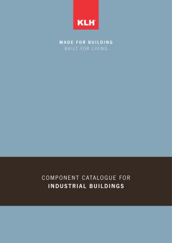 Component catalogue for industrial buildings