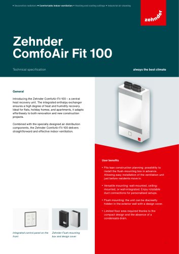 Zehnder_CSY-_ComfoAir Fit 100_TES149_SI-en