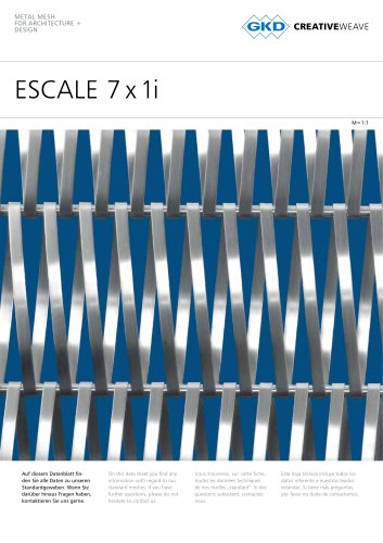 ESCALE 7 x 1i