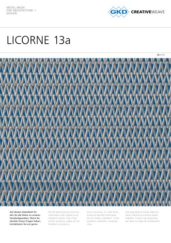 LICORNE 13a