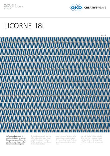 LICORNE 18i