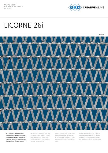 LICORNE 26i