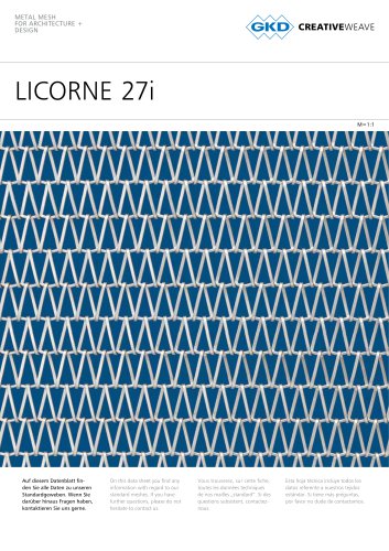 LICORNE 27i