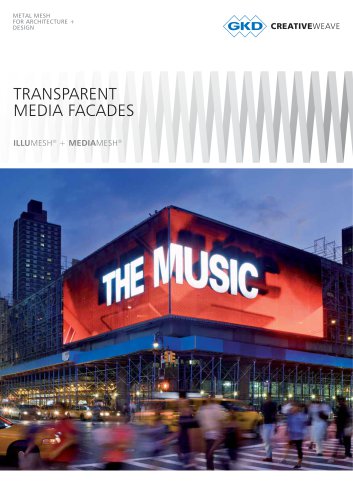 TRANSPARENT MEDIA FACADES