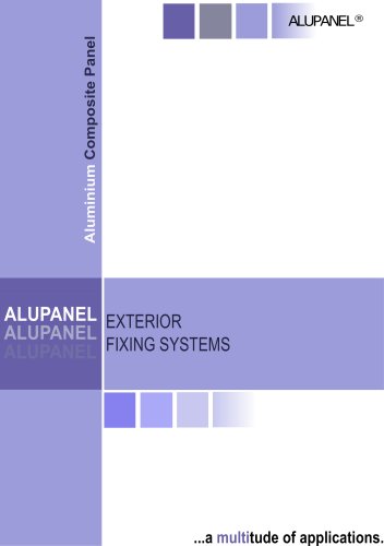 Alupanel XT K2 Fixing Systems