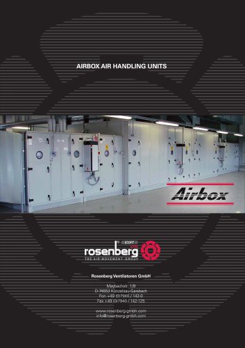 AIRBOX air handling units