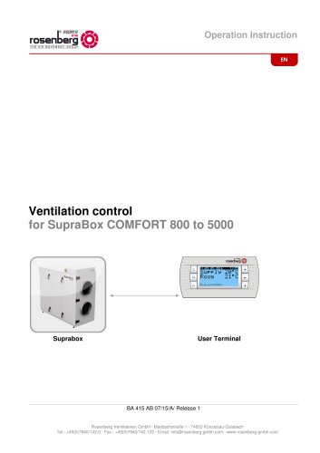 SupraBox COMFORT 800 to 5000