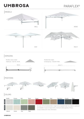 Technical sheet Paraflex