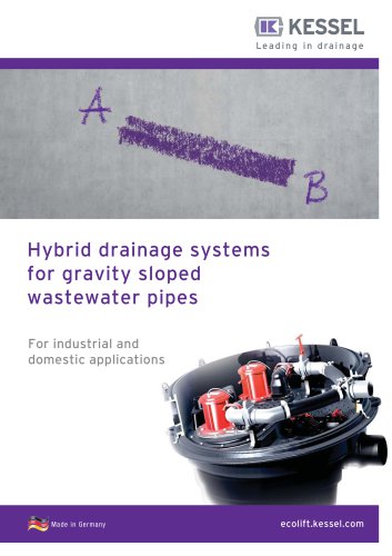 Hybrid drainage systems