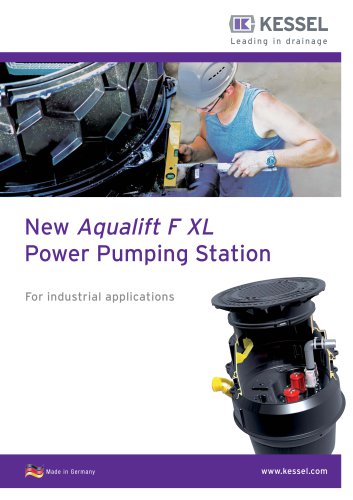 New Aqualift F XL Power Pumping Station