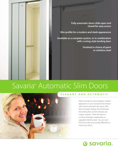 Automatic Slim Doors