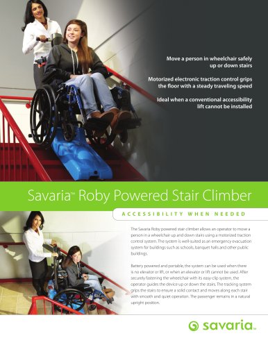 Roby Powered Stair Climber