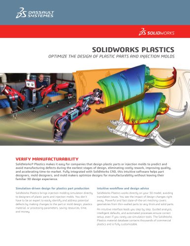 SolidWorks Plastics