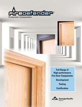 Firedoor Components:FireDefender Banded Cores(door protection)