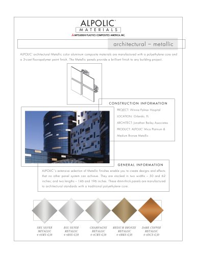 PE Architectural Metallic