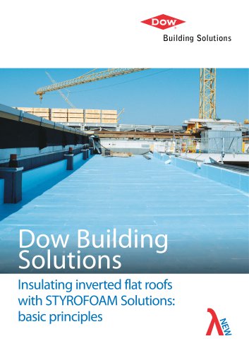 Insulating inverted flat roofs with STYROFOAM Solutions: basic principles