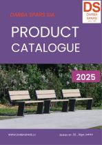 DS street furniture catalogue 2025