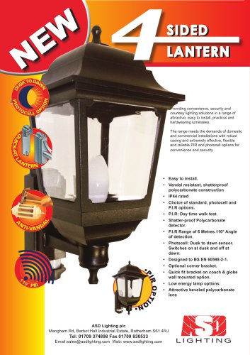 Square Lantern Leaflet