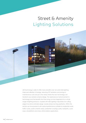 Street & Amenity Lighting Solutions