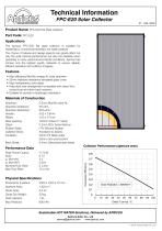 FPC-E20 Solar Collector