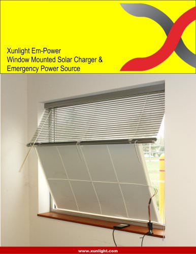 50-watt Window Mounted Emergency Power Kit