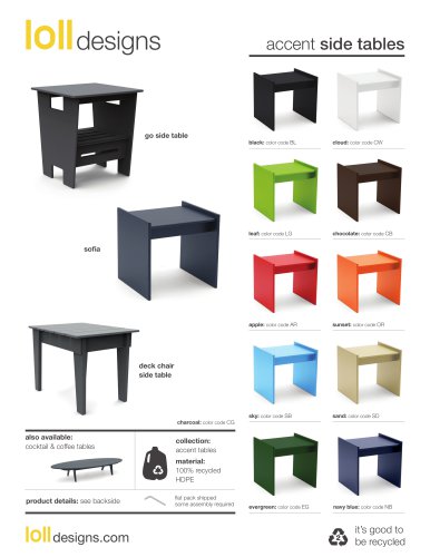 accent side tables