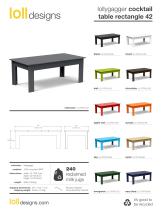 lollygagger cocktail table rectangle 42
