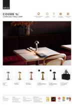 CORDLESS TABLE LAMP cooee 1c