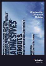 Construction Chemical Catalog