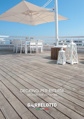 Decking for outdoors