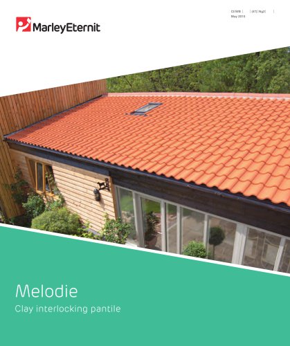 2018 Melodie Clay interlocking pantile