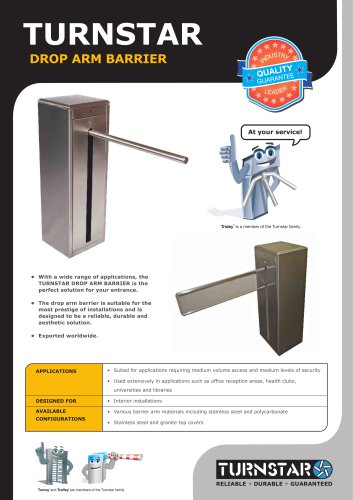 Drop Arm Barrier Brochure