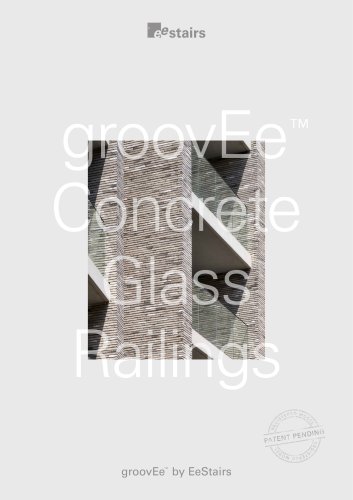 groovEeConcrete Glass Railings