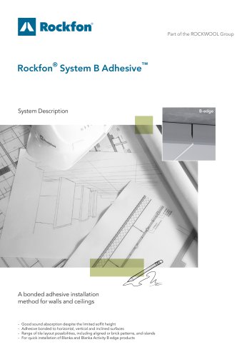 Rockfon® System B Adhesive™