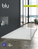 Blu Bathworks blu·stone™ shower base