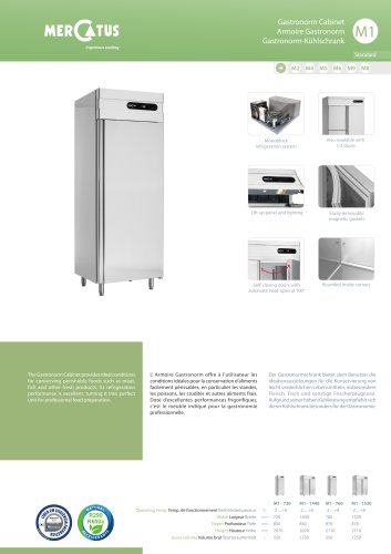 M1 Gastronorm Cabinet