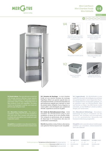 V4-V2 Mini Cold Room