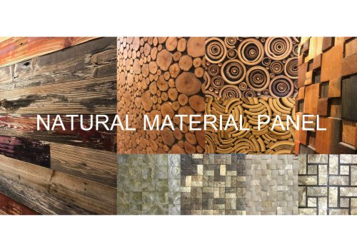 Natural Material Panel