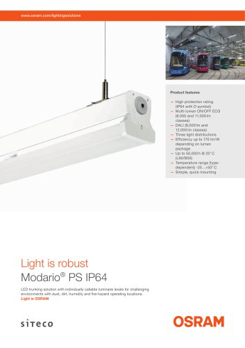 Modario® PS IP64 (multilumen)