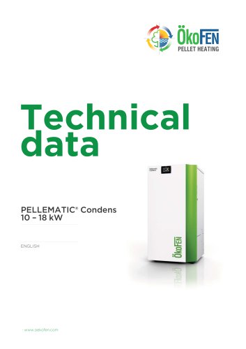 Technical data PELLEMATIC® Condens