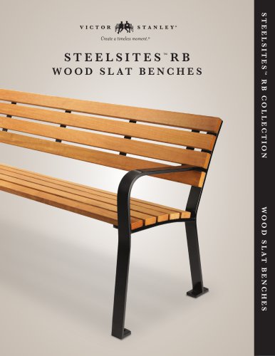 Steelsites RB - Wood Slat Benches