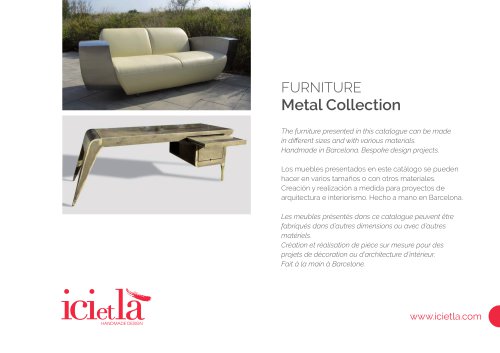 ICI ET LÀ - Metal Furniture