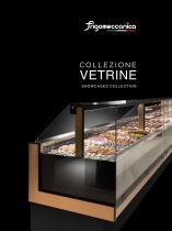 Showcases for pastry and gelato
