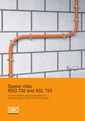 Spacer Clips ASG 732 and ASL 733