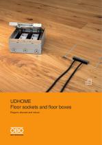UDHOME Floor Sockets and Floor Boxes