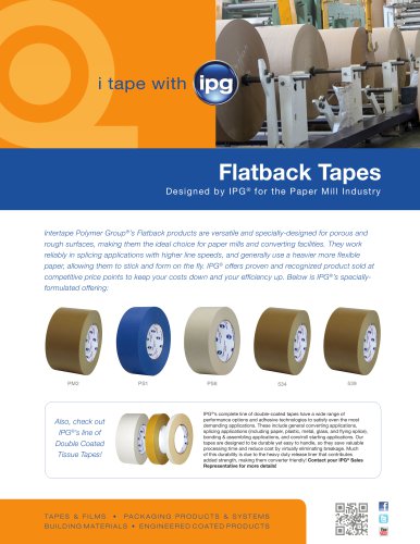 FLATBACK TAPES