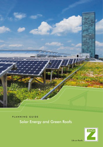 Solar Energy and Green Roofs