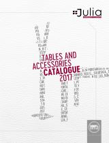 Tables and Accessories Catalogue 2017