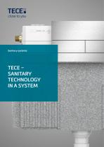 TECE Sanitary technology in a system