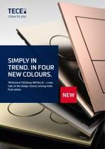 TECEnow & TECEloop metallic - Simply in trend. In four new colours